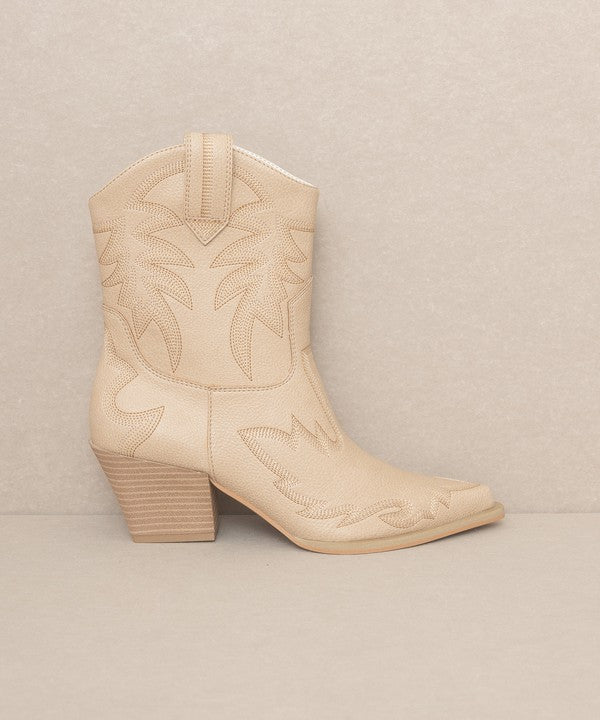OASIS SOCIETY Nantes - Embroidered Cowboy Boots